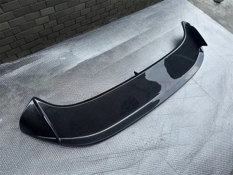 PAKTECHZ STYLE DRY CARBON FIBER SPOILER REAR WING for 2019-2021  F8